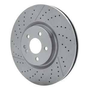Mercedes-Benz GLA45 AMG Brake Rotor (1) - Front - R1 Concepts - Drill & Slot - `14-`19